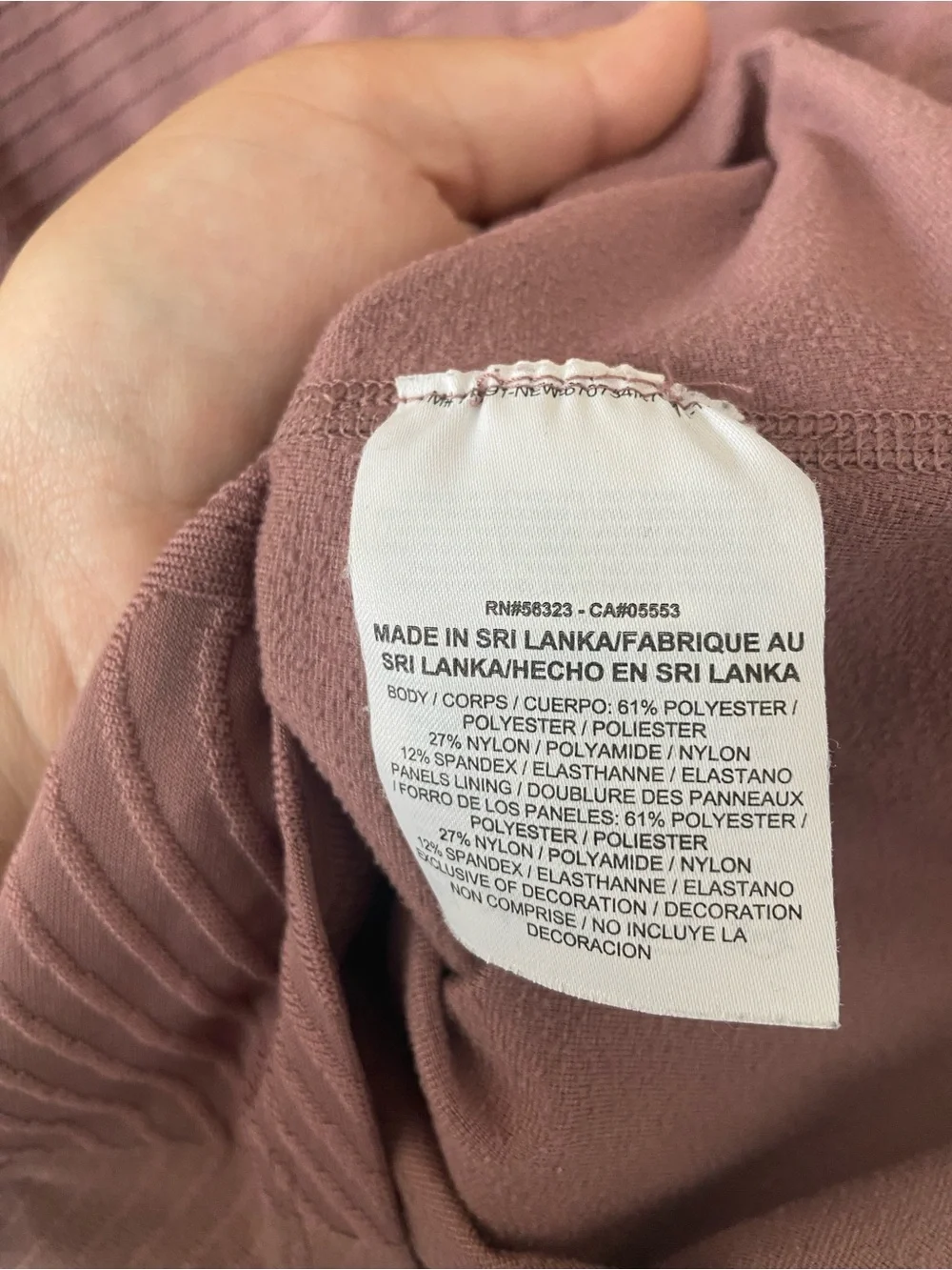 Nike Women's Element Running Dri-Fit Hoodie Balaclava XS mauve